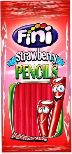 Ζαχαρωτά Fini Pencils με Γεύση Strawberry 90gr