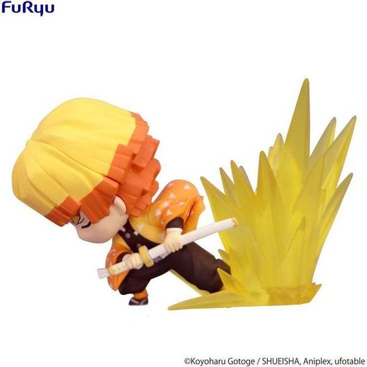 Statue FuRyu Demon Slayer Agatsuka Zenitsu 7cm 