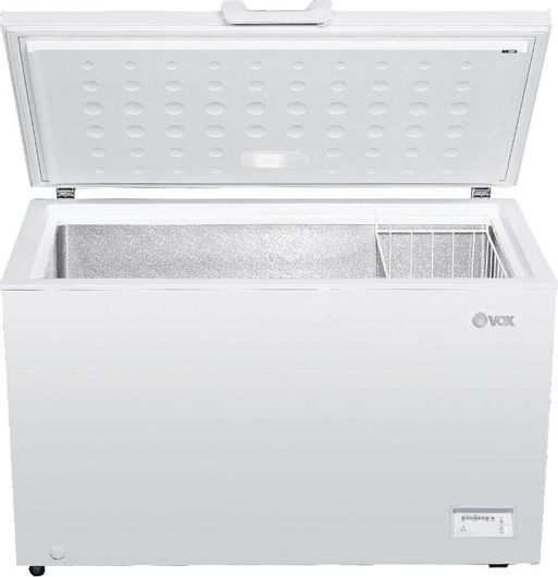 Καταψύκτης Vox Electronics BE1-400HL Μπαούλο 371lt 85x130x70.5cm Λευκό