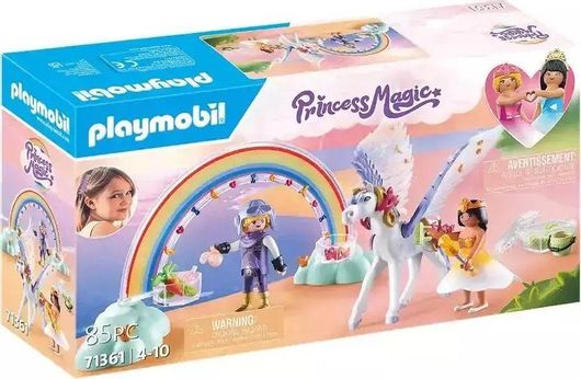 Playmobil Princess Magic Πήγασος & Πριγκίπισσες του Ουράνιου Τόξου για 4-10 Ετών #71361
