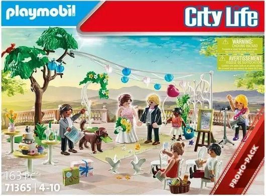 Playmobil City Life Γαμήλιο Πάρτι για 4-10 Ετών #71365