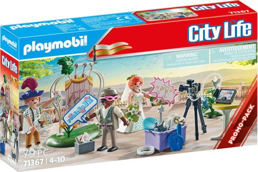 Playmobil City Life Γαμήλιο Photo Booth για 4-10 Ετών #71367