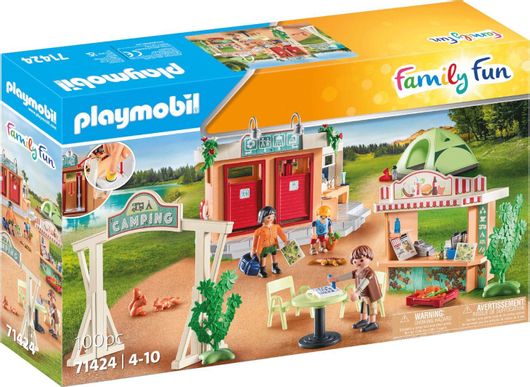 Playmobil Family Fun Οργανωμένο Camping για 4-10 Ετών #71424