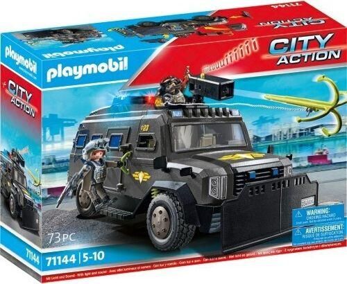 Playmobil City Action Θωρακισμένο Όχημα Ειδικών Δυνάμεων για 5-10 Ετών #71144