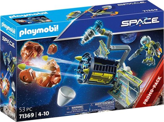 Playmobil Space Διαστημικός Καταστροφέας Μετεωριτών για 4-10 Ετών #71369