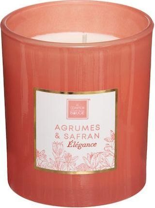 Κερί Atmosphera Αρωματικό σε Βάζο Citrus 8x9cm Πορτοκαλί