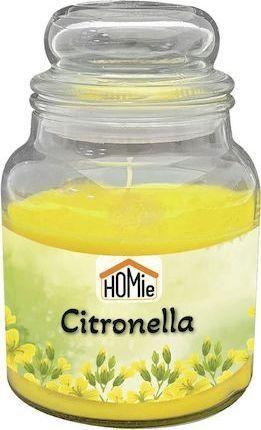 Κερί HOMie 37-449 Αρωματικό σε Βάζο 311gr Κίτρινο
