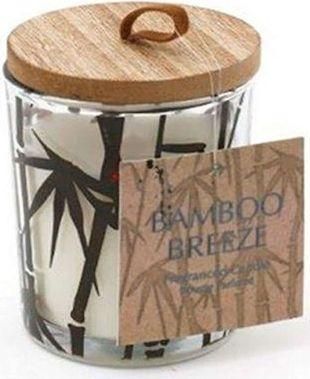 Κερί Atmosphera Διακοσμητικό σε Βάζο 6x7cm Μπεζ