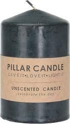 Κερί Zaros Διακοσμητικό Μαύρο 6.5x10cm Μαύρο