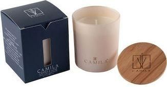 Κερί Camila Αρωματικό σε Βάζο Uva & Vino 140gr Εκρού