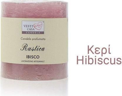 Κερί Αρωματικό Hibiscus Ροζ