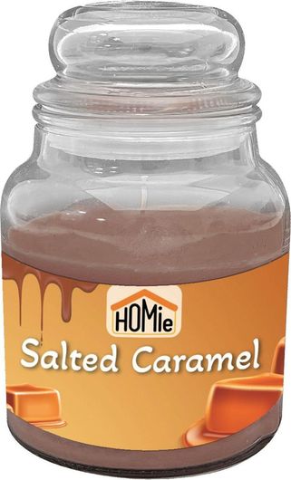 Κερί HOMie 57472 Αρωματικό σε Βάζο 311gr Καφέ