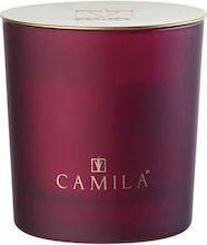 Κερί Camila Αρωματικό σε Βάζο Latte di Riso & Ciliegio 200gr Μοβ