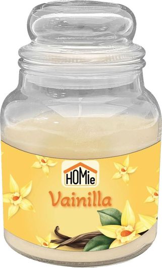 Κερί HOMie 57470 Αρωματικό σε Βάζο 311gr Κίτρινο