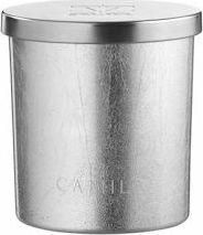 Κερί Camila Αρωματικό σε Βάζο Fichi & Mandorle 140gr Ασημί