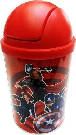 Καλαθάκι Αχρήστων Διακάκης Avengers Κόκκινο