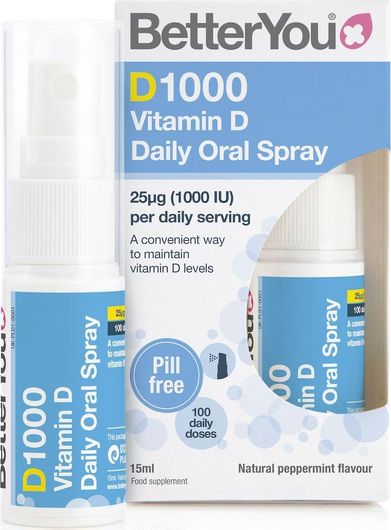 BetterYou DLux 1000 Daily Vitamin D Βιταμίνη για Ανοσοποιητικό 1000iu 15ml