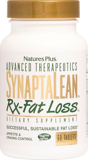 Nature's Plus Synaptalean RX Fat Loss Συμπλήρωμα για Αδυνάτισμα 60 Tαμπλέτες