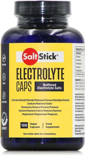 SaltStick Electrolyte Caps 100 φυτικές κάψουλες