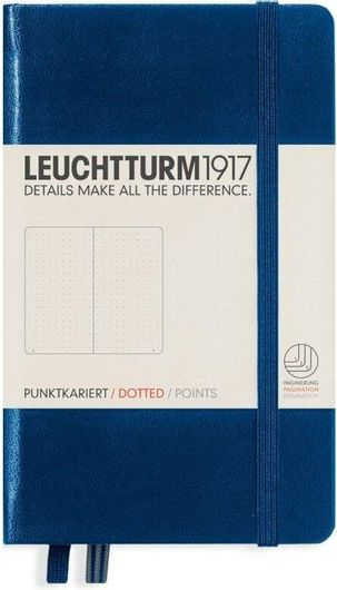 Σημειωματάριο Leuchtturm1917 187 Φύλλων A6 με Τελείες και Λάστιχο