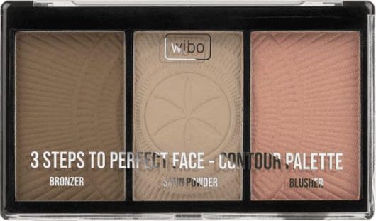 Contour Palette Wibo 3 Steps To Perfect Face 10gr