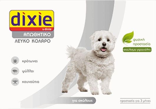 Ελισαβετιανό Κολάρο Σκύλου Quimunsa Dixie από Γερανιόλη έως 58cm Άσπρο