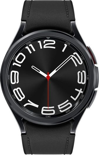 Smartwatch Samsung Galaxy Watch6 Classic Bluetooth Stainless Steel 43mm Αδιάβροχο Μαύρο