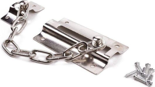 Σύρτης Benson 006357 για Τοποθέτηση σε Πόρτα Ασημί