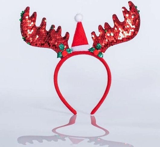 Χριστουγεννιάτικη Στέκα Eurolamp με Σχέδιο Τάρανδος 11.5x21.5cm