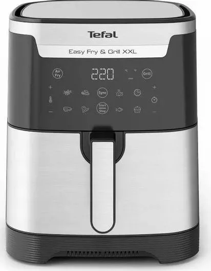 Tefal EY801D15 Φριτέζα Αέρος με Αποσπώμενο Κάδο 6.5lt Ασημί