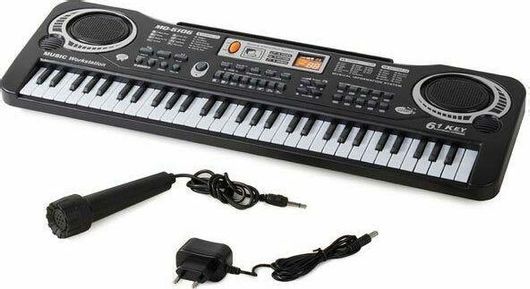 Παιδικό Αρμόνιο 61 Πλήκτρων με Ηχείο & Μικρόφωνο για 3+ Ετών