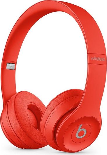Headphones Beats Solo3 Wireless On Ear με 40 ώρες Λειτουργίας & Quick Charge Κόκκινο