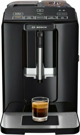 Μηχανή Espresso Bosch TIS30129RW Αυτόματη 1300W Πίεσης 15bar με Μύλο Άλεσης Μαύρο