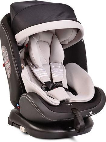Καθισματάκι Αυτοκινήτου Cangaroo Pilot 0-36 kg με Isofix Leather Black Grey