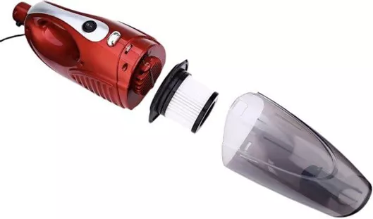 Σκουπάκι Χειρός Jinke Jk-2 Ηλεκτρικό με Κοντάρι 1200W Κόκκινο