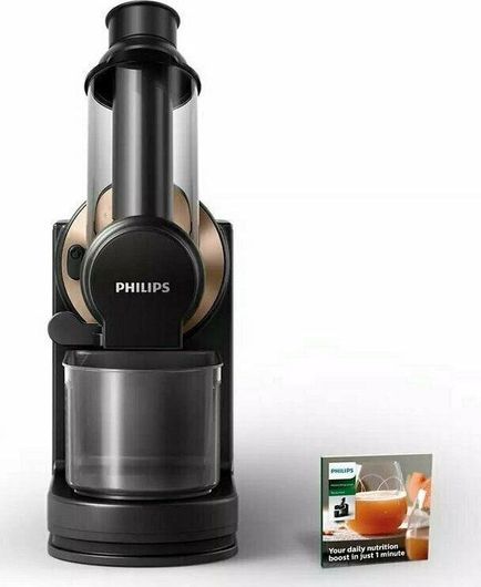 Philips Αποχυμωτής Αργής Σύνθλιψης 150W Μαύρος