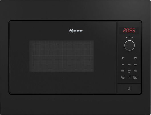 Φούρνος Μικροκυμάτων Neff HLAWG25S3 Εντοιχιζόμενος 20lt Μαύρο