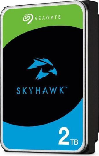 HDD Σκληρός Δίσκος Seagate SkyHawk +Rescue 2TB 3.5" SATA III με 256MB Cache για Desktop / Καταγραφικό