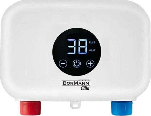 Ταχυθερμοσίφωνας Bormann Elite BTW3500 Επιτοίχιος Inverter Μπάνιου Κουζίνας Μονοφασικός 6kW