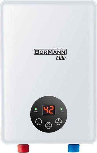 Ταχυθερμοσίφωνας Bormann Elite BTW3550 Επιτοίχιος Inverter Μπάνιου Μονοφασικός 7kW
