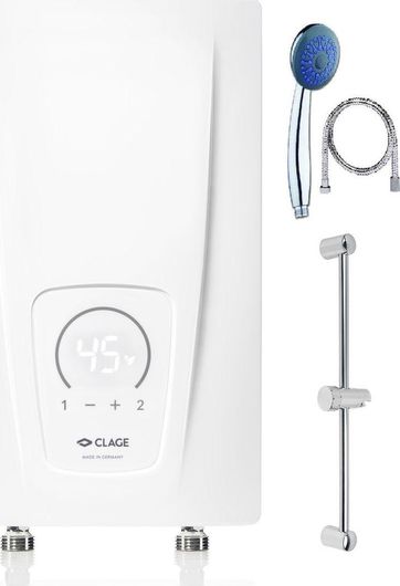 Ταχυθερμοσίφωνας Clage CEX 69 Shower Επιτοίχιος Inverter Μπάνιου Μονοφασικός 8.8kW