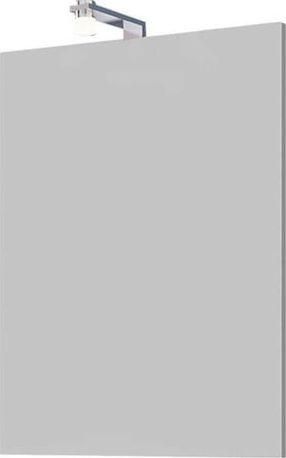 Καθρέπτης Μπάνιου Gloria Rubino 55 Ορθογώνιο LED 50x70cm