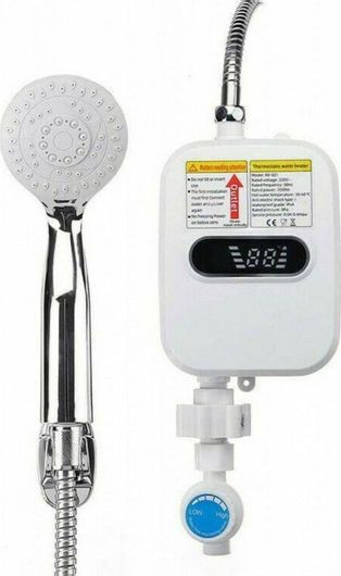 Ταχυθερμαντήρας Temmax RX-021 Επιτοίχιος Μπάνιου Κουζίνας Μονοφασικός 3.5kW