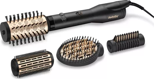Babyliss Big Hair Luxe Κεραμική Ηλεκτρική Βούρτσα με Αέρα & Περιστρεφόμενη Κεφαλή για Ίσιωμα και Μπούκλες 650W