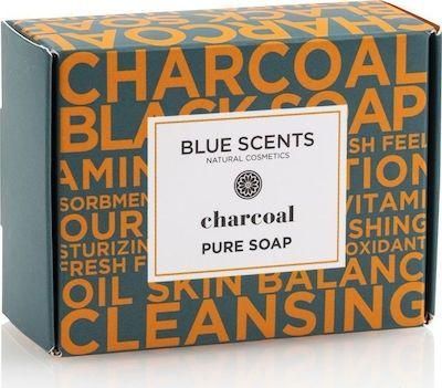 Μπάρα Σαπουνιού Blue Scents Charcoal Pure Soap 135gr