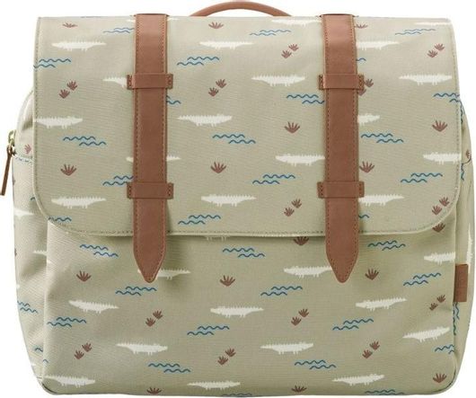 Παιδική Τσάντα Βόλτας Fresk Crocodile Ταχυδρόμου Πλάτης 33x24x9cm Πράσινο