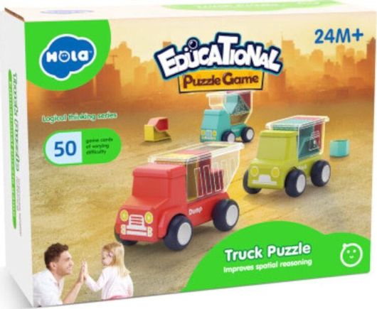 Τουβλάκια Hola Toys 7988 Κόκκινο / Πράσινο