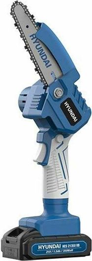 Αλυσοπρίονο Μπαταρίας Hyundai HCS21350VB Κλαδευτικό 21V 1.1kg με Λάμα 15cm