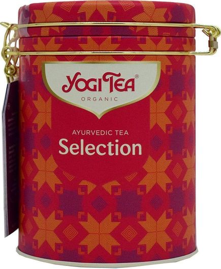 Τσάι Yogi Tea Μαύρο Βιολογικό Selection 30 Φακελάκια