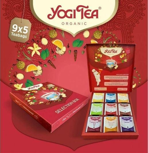 Τσάι Yogi Tea Βιολογικό Selection Box 5 Φακελάκια 9gr